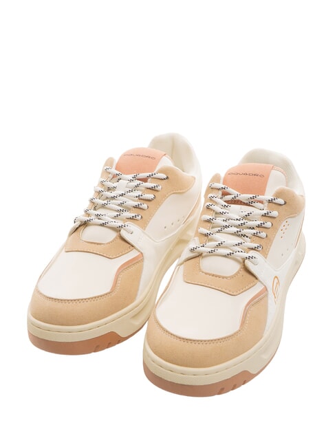 PIQUADRO URBAN  Baskets blanc/rose - Chaussures Homme