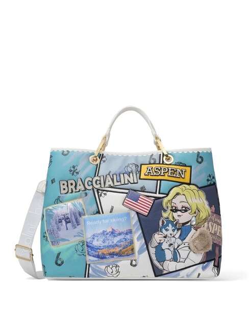 BRACCIALINI CARTOLINE Sac à main avec bandoulière multi - Sacs pour Femme