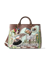 BRACCIALINI CARTOLINE MEXIQUE Sac à main avec bandoulière - Sacs pour Femme