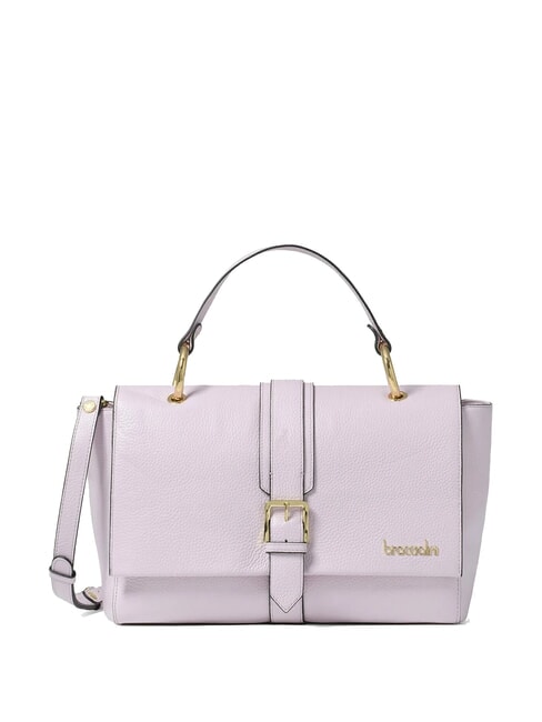 BRACCIALINI HELLEN Sac cartable en cuir lilas - Sacs pour Femme