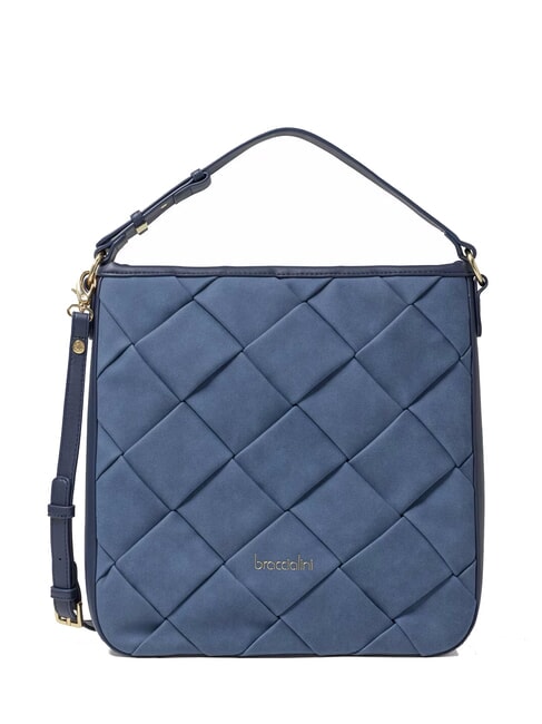 BRACCIALINI ICONS Sac bandoulière hobo avec bandoulière bleu - Sacs pour Femme