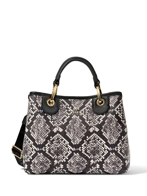 BRACCIALINI BETH SPECIAL Sac à main moyen avec pochette python - Sacs pour Femme