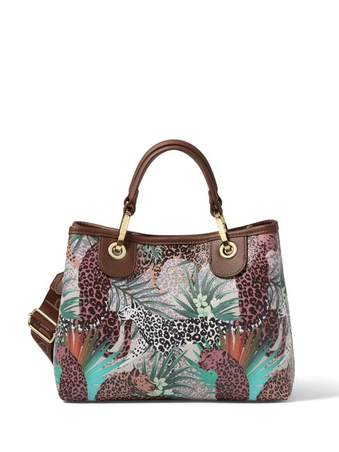 BRACCIALINI BETH SPECIAL Sac à main moyen avec pochette jungle - Sacs pour Femme