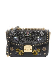 BRACCIALINI ROCK Sac convertible &agrave; rabat noir - Sacs pour Femme - 1