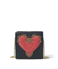 BRACCIALINI SHAPE Micro sac avec coeur et strass - Sacs pour Femme