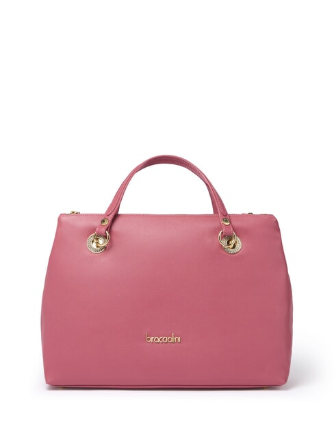 BRACCIALINI NORA Sac à main en cuir avec bandoulière rouge - Sacs pour Femme