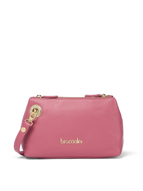 BRACCIALINI NORA Petit sac à bandoulière en cuir rouge - Sacs pour Femme