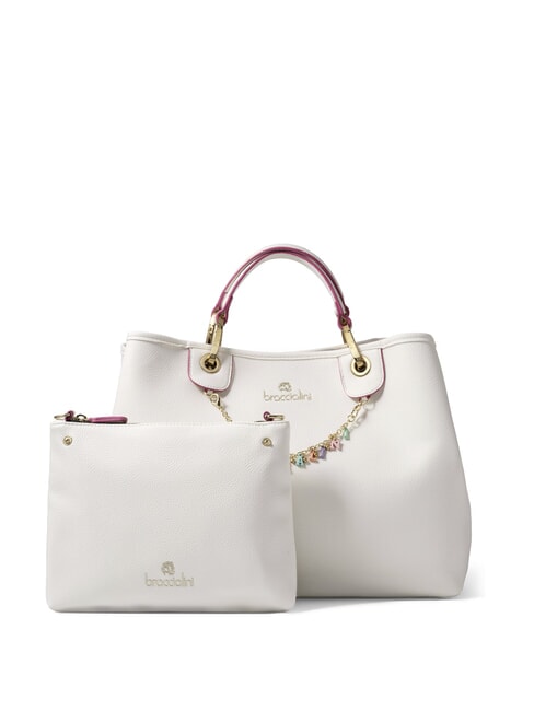 BRACCIALINI BETH Sac à main avec pochette amovible blanc - Sacs pour Femme