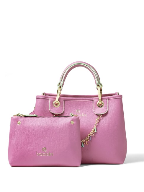 BRACCIALINI BETH Sac moyen avec pochette amovible fuchsia - Sacs pour Femme