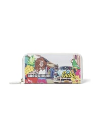 BRACCIALINI CARTOLINE Grand portefeuille zipp&eacute; CUBA multi - Portefeuilles Femme - 1