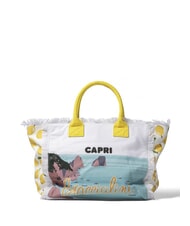 BRACCIALINI SUMMER Sac fourre-tout en toile avec imprimé - Sacs pour Femme
