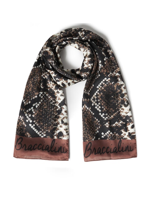 BRACCIALINI FOULARD Imprimé animalier python - Écharpes