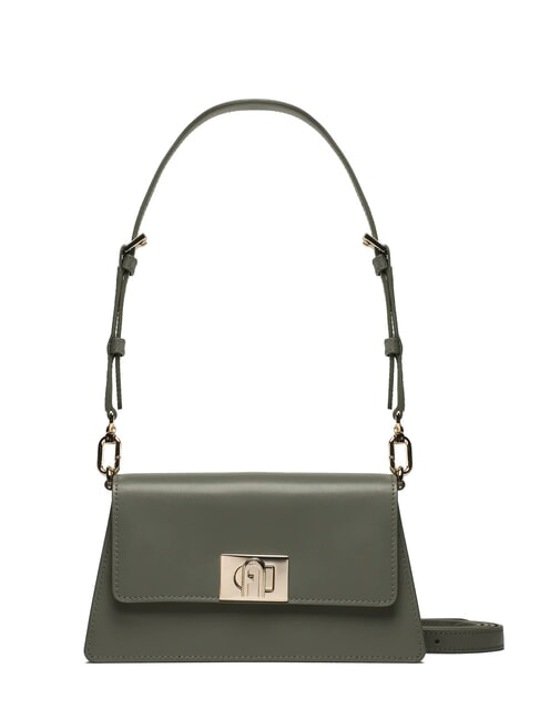 FURLA ZOE Sacoche de cadre avec chaîne cactus - Sacs pour Femme