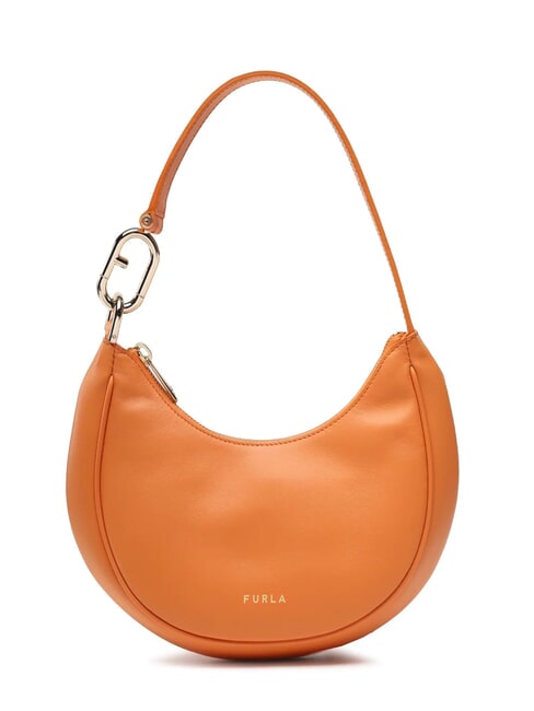 FURLA PRIMAVERA Petit sac à bandoulière en cuir de veau coucher de soleil - Sacs pour Femme