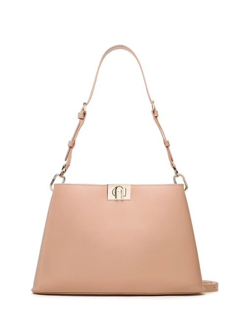 FURLA FLEUR Sac à bandoulière en cuir avec bandoulière camées - Sacs pour Femme