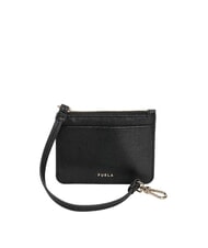 FURLA BABYLON Porte-cartes en cuir avec porte-clés - Portefeuilles Femme