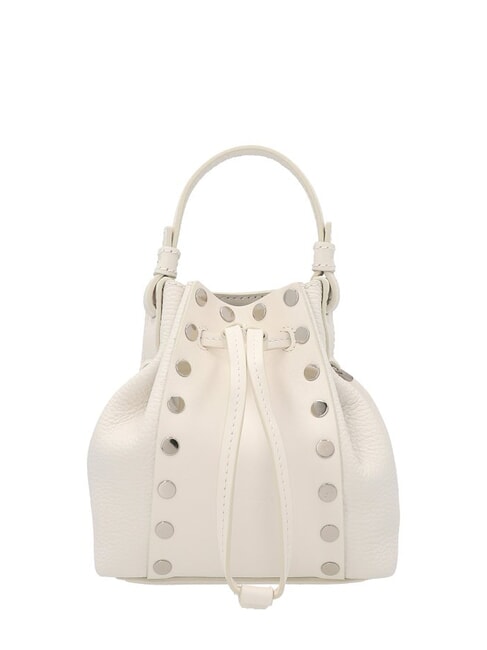 FURLA MIASTELLA Mini sac seau en cuir de veau talc - Sacs pour Femme