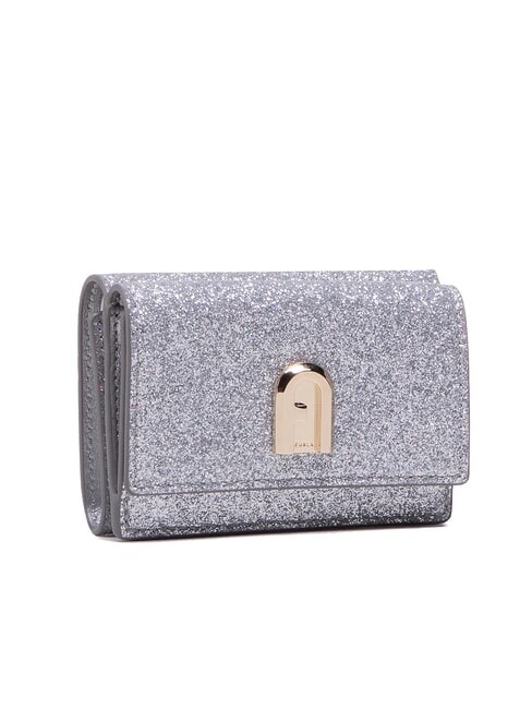 FURLA 1927 Petit portefeuille Triold argent clair - Portefeuilles Femme