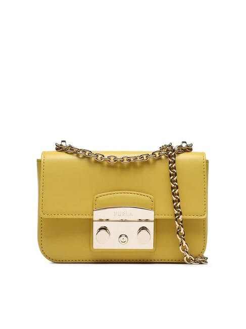FURLA METROPOLIS MINI Mini sac à bandoulière Miel - Sacs pour Femme