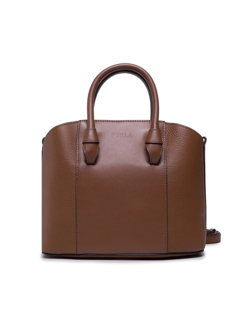 FURLA MIASTELLA sac cabas à imprimé Rome Cognac - Sacs pour Femme