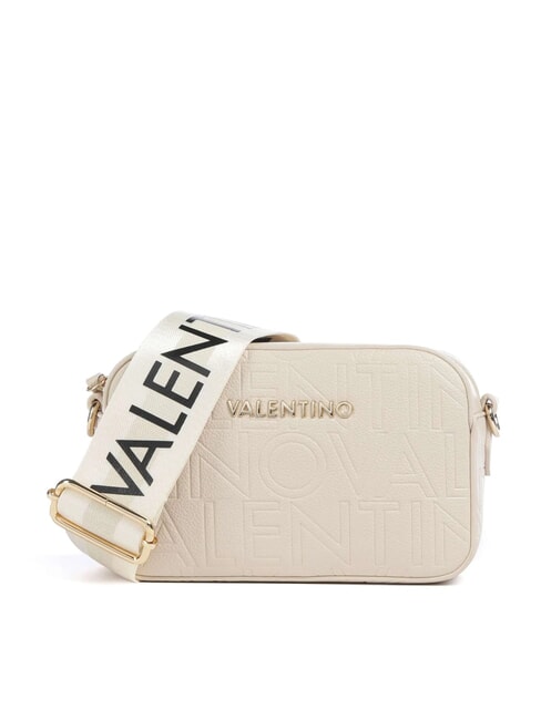 MARIO VALENTINO PANSY Sacoche pour appareil photo avec deux bandoulières écru - Sacs pour Femme