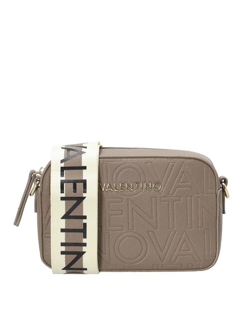 MARIO VALENTINO PANSY Sacoche pour appareil photo avec deux bandoulières taupe - Sacs pour Femme