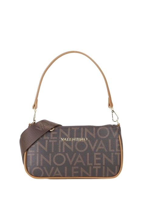 MARIO VALENTINO REGINA RE Sac sous le bras avec imprimé logo sur toute la surface foncé/naturel - Sacs pour Femme