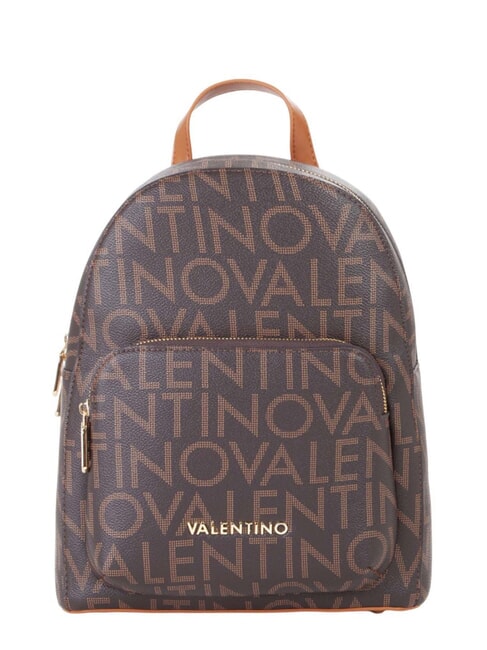 MARIO VALENTINO REGINA RE Sac à dos avec logo imprimé sur toute la surface foncé/naturel - Sacs pour Femme