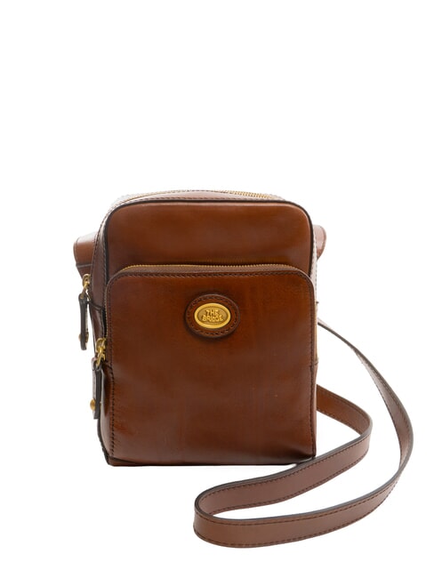 THE BRIDGE STORY UOMO Sac en cuir avec poche MARRON - Sacs en Bandoulières pour Homme