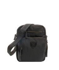 BLAUER AVENUE Sac &agrave; bandouli&egrave;re moyen NOIR - Sacs en Bandouli&egrave;res pour Homme - 1