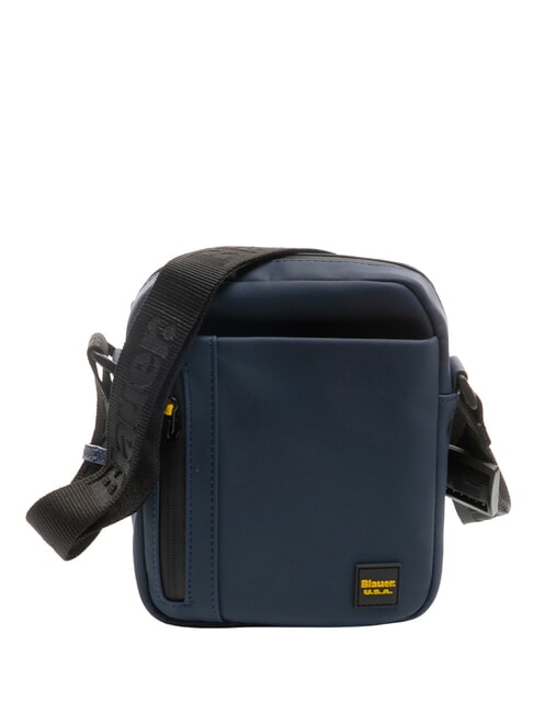 BLAUER RUBBER Petit sac caoutchouté BLEU - Sacs en Bandoulières pour Homme