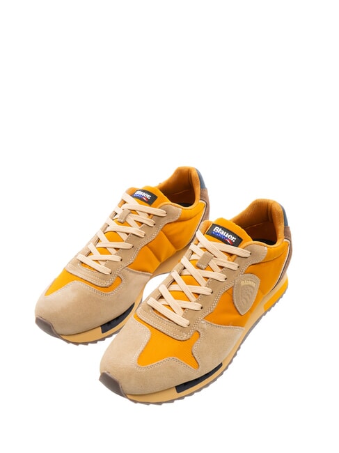 BLAUER QUEENS  Baskets ocre/beige - Chaussures Homme
