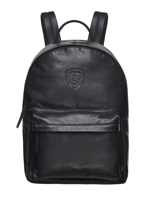 BLAUER FIRSTCLASS Sac à dos en cuir pour ordinateur portable NOIR - Sacs à dos pour l'École & les Loisirs