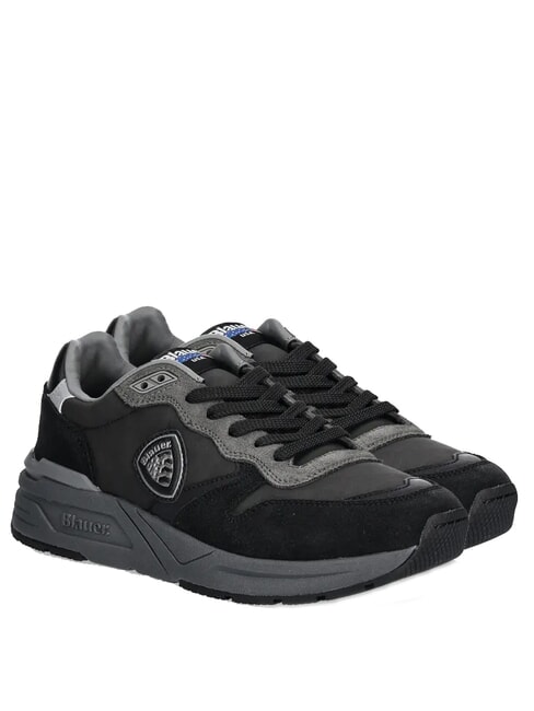 BLAUER RAY Baskets Noir / noir - Chaussures Homme