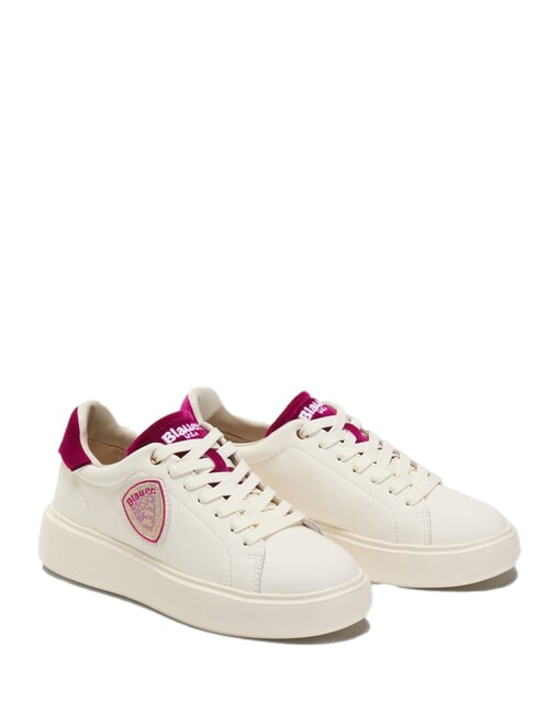 BLAUER VENUS Baskets pour femmes crème/cyclamine - Chaussures Femme