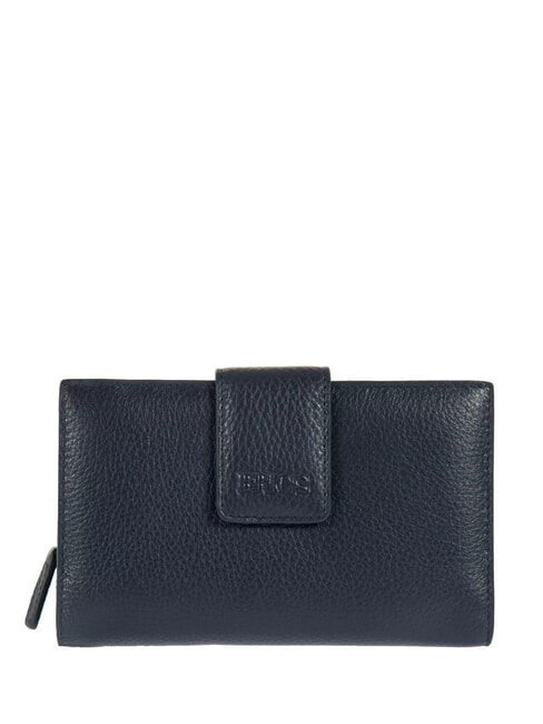 BRIC’S MARMOLADA Portefeuille en cuir martelé bleu - Portefeuilles Femme