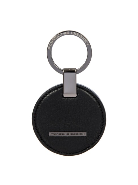 PORSCHE DESIGN CIRCLE Porte-clés en cuir Noir - Porte-clés