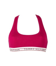 TOMMY HILFIGER TH soutien-gorge de sport vin italien - Sous-v&ecirc;tements pour femmes - 1