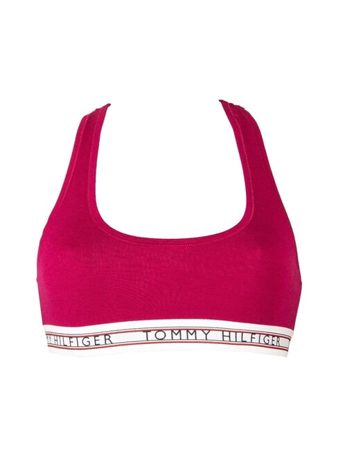 TOMMY HILFIGER TH soutien-gorge de sport vin italien - Sous-vêtements pour femmes