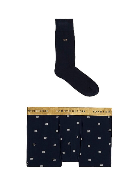 TOMMY HILFIGER TH Kit : Slip + Chaussettes contour du drapeau/ciel du désert - Slip homme
