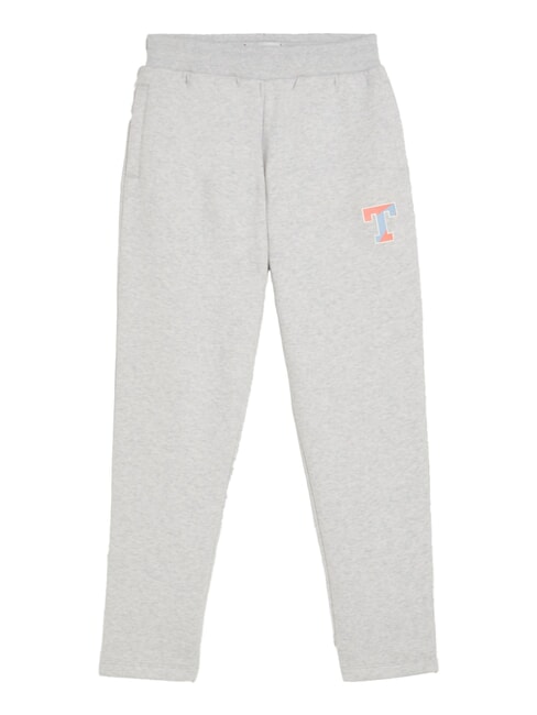 TOMMY HILFIGER TH KIDS Pantalon de survêtement avec logo nouveau gris clair chiné - Survêtements pour enfants