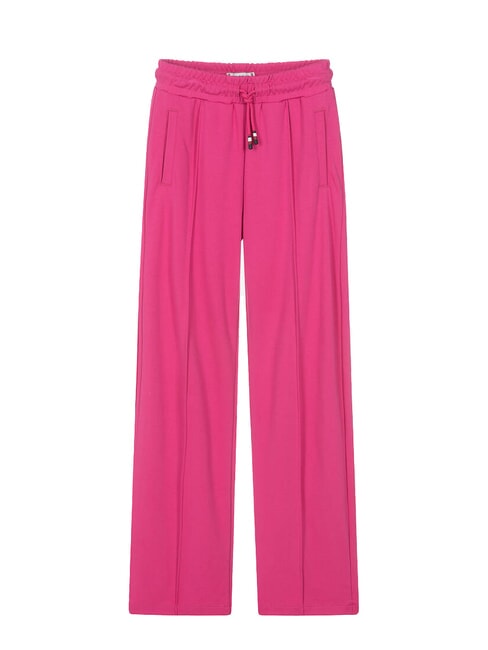 TOMMY HILFIGER TH KIDS Pantalon de sport à jambes larges magenta chaud - Pantalons pour enfants