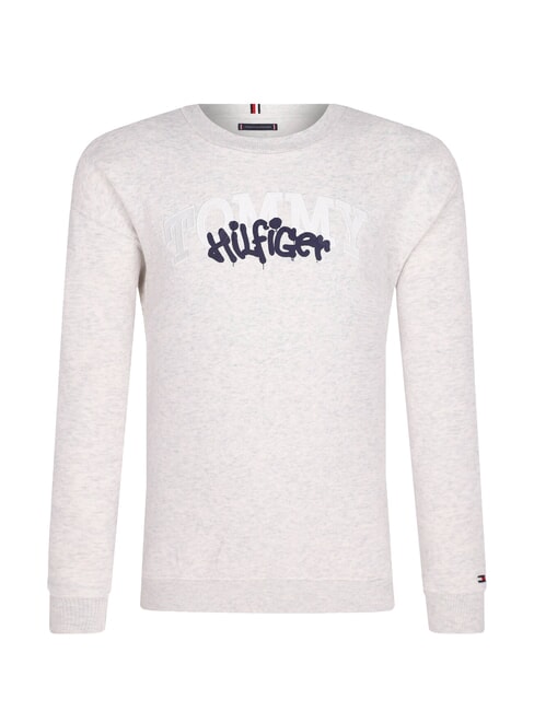TOMMY HILFIGER TH KIDS Sweat-shirt nouveau gris clair chiné - Bébé Sweat