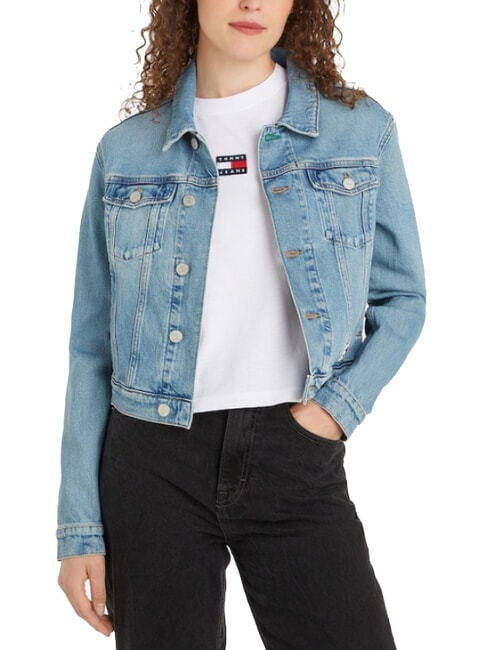 TOMMY HILFIGER TH JEANS Veste en jean denim léger - Vestes pour femmes