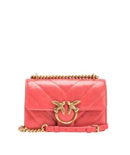 PINKO LOVE ONE MINI Mini sac en croûte de cuir - Sacs pour Femme