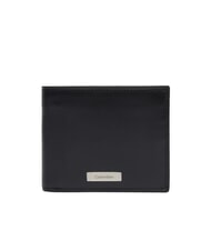 CALVIN KLEIN CK PLAQUE Portefeuille en cuir - Portefeuilles Homme