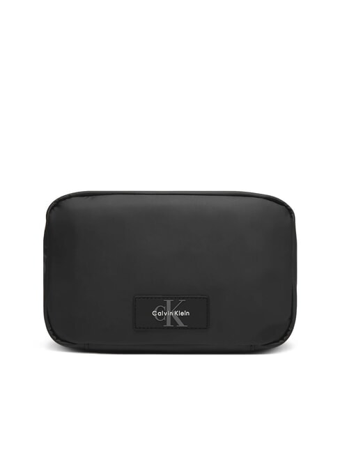 CALVIN KLEIN TECH UTILITY RUBBER Trousse de beauté caoutchoutée sur noir - Trousses