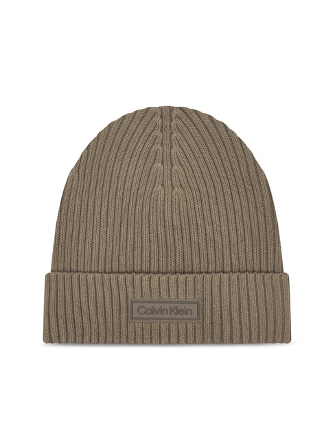 CALVIN KLEIN PATCH CHUNKY RIB  Capuchon bringé - Bonnets