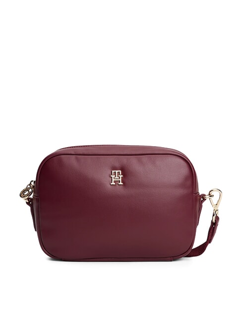 TOMMY HILFIGER POPETTE SOFT Sac à bandoulière pour appareil photo rouge profond - Sacs pour Femme
