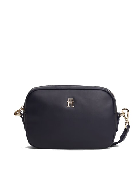 TOMMY HILFIGER POPETTE SOFT Sac à bandoulière pour appareil photo bleu sidéral / noir - Sacs pour Femme